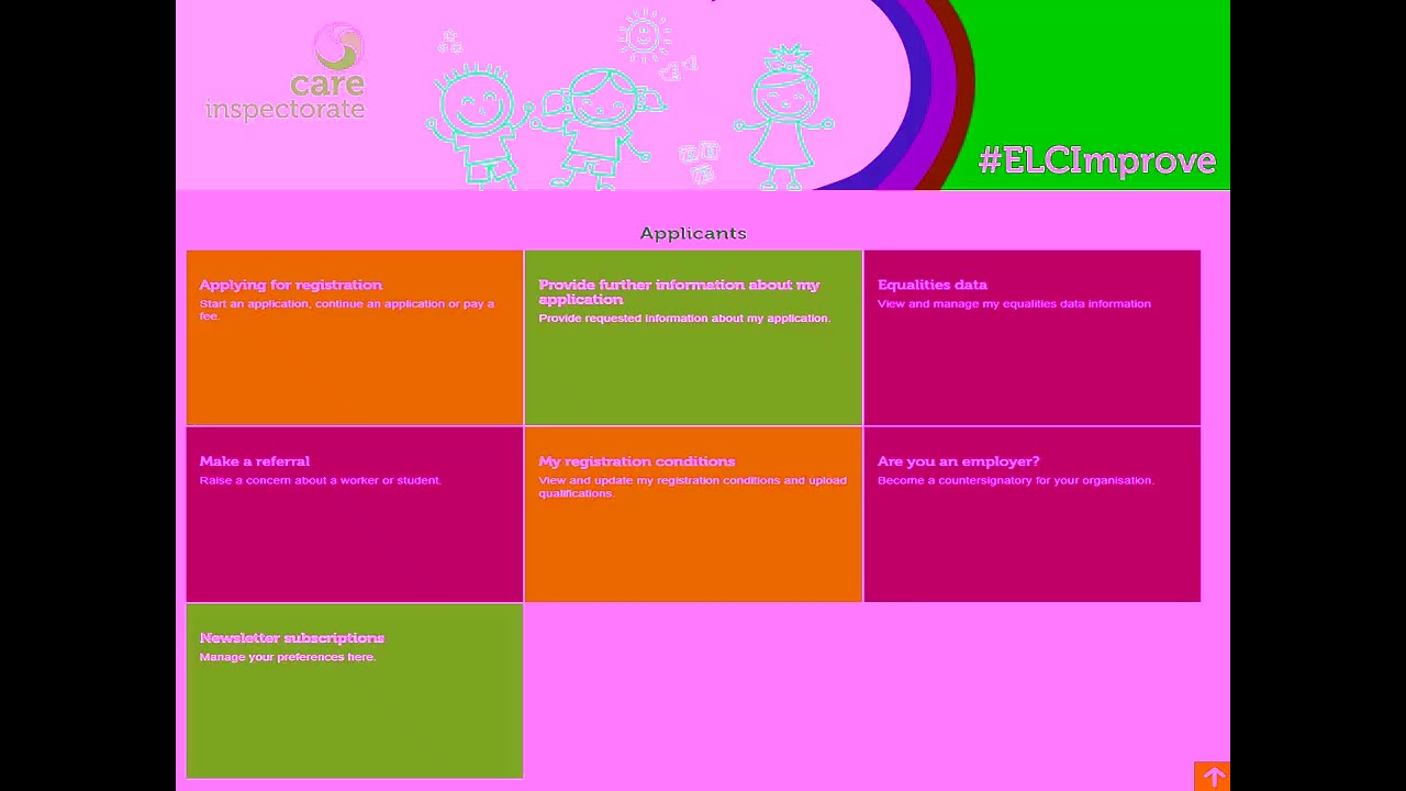 ELC bitesize - регистрация SSSC