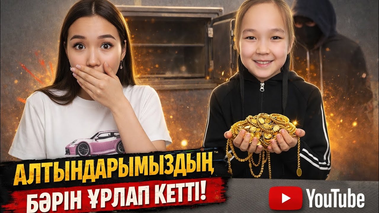 БІЗ ЖОҚТА ҮЙГЕ ҰРЫ КІРІП КЕТТІ😱😤 АҚША,АЛТЫНДАРДЫ ҰРЛАП КЕТІПТІ💔💰