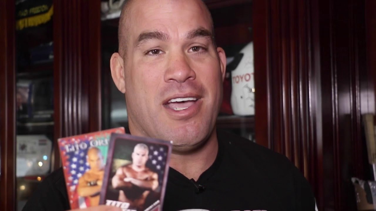 Hard work pays off. This is my collection. Tito Ortiz Uncaged:28