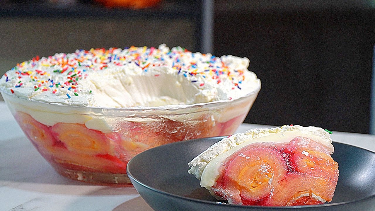 Trifle an English Classic recipe - Nostalgia at its BEST!