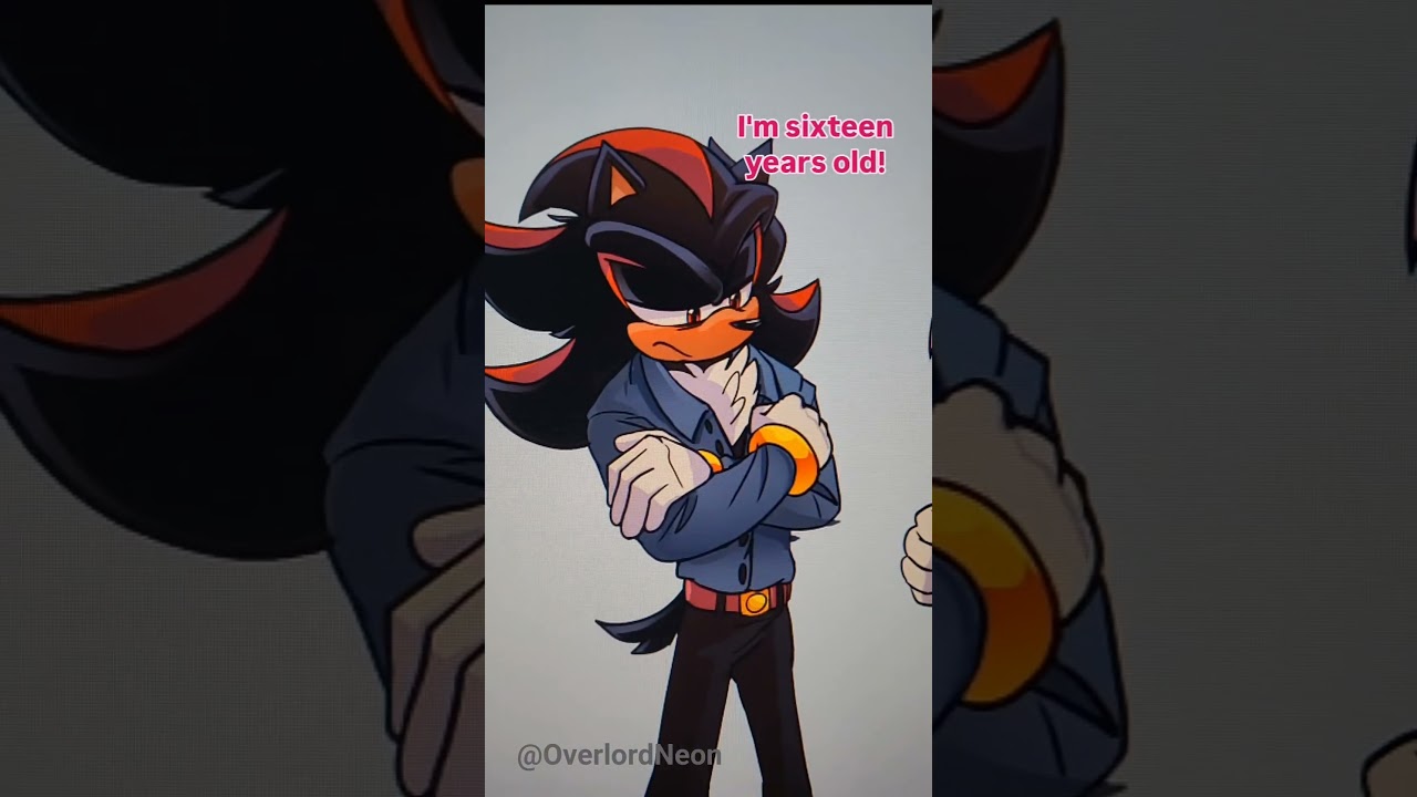 Girldad Shadow Moment #sth #sonic #shadamy