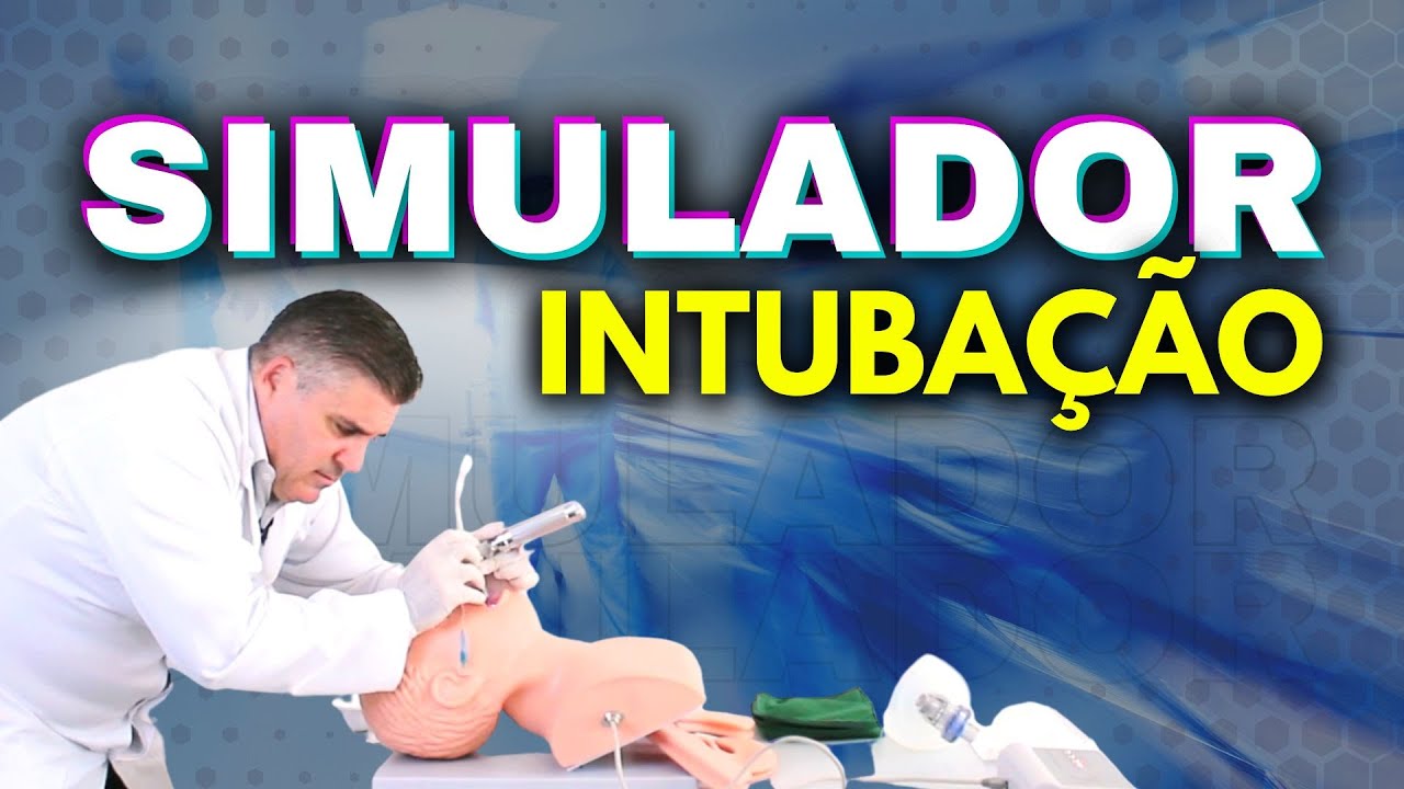 SIMULADOR INTUBA&Ccedil;&Atilde;O OROTRAQUEAL