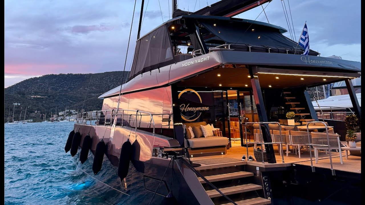 Honeymoon - Moon Yacht 65 | Walkthrough with the Crew