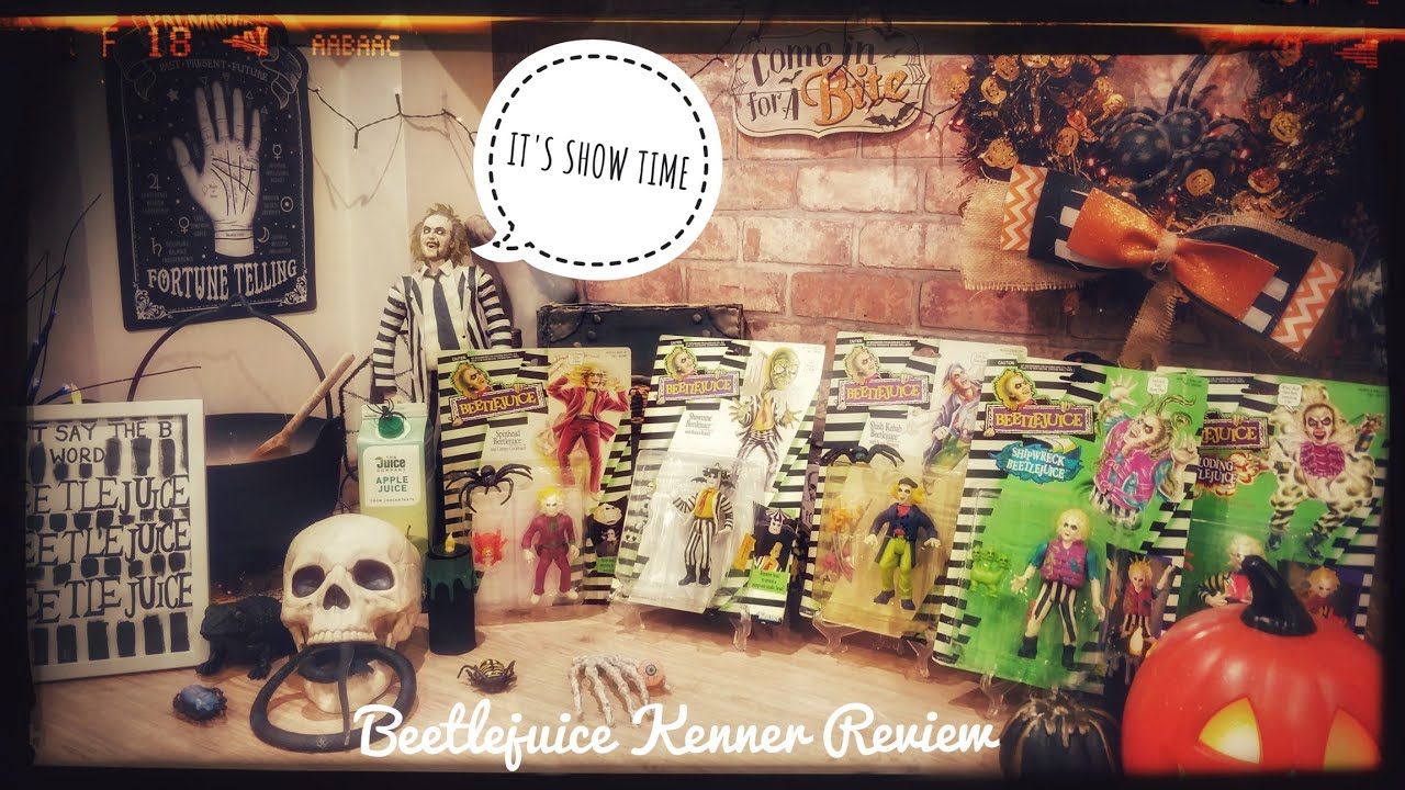 Beetlejuice action figure review #Kenner #actionfigurereview