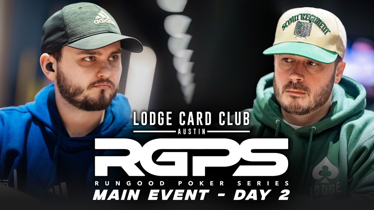 $88K Up Top! Run Good Poker Series FINAL TABLE  | Lodge Live Stream