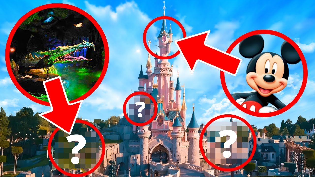 50 SECRETS sur le CHÂTEAU de DISNEYLAND PARIS