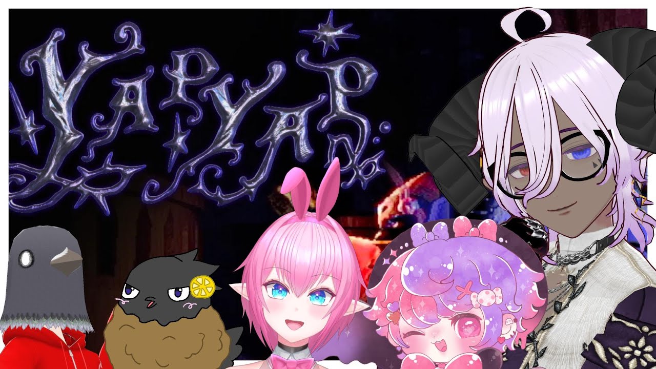 【YAPYAP】烏と鳩とエルフとおばけと羊による、魔法で行う破壊活動【コラボ：イルマ視点】