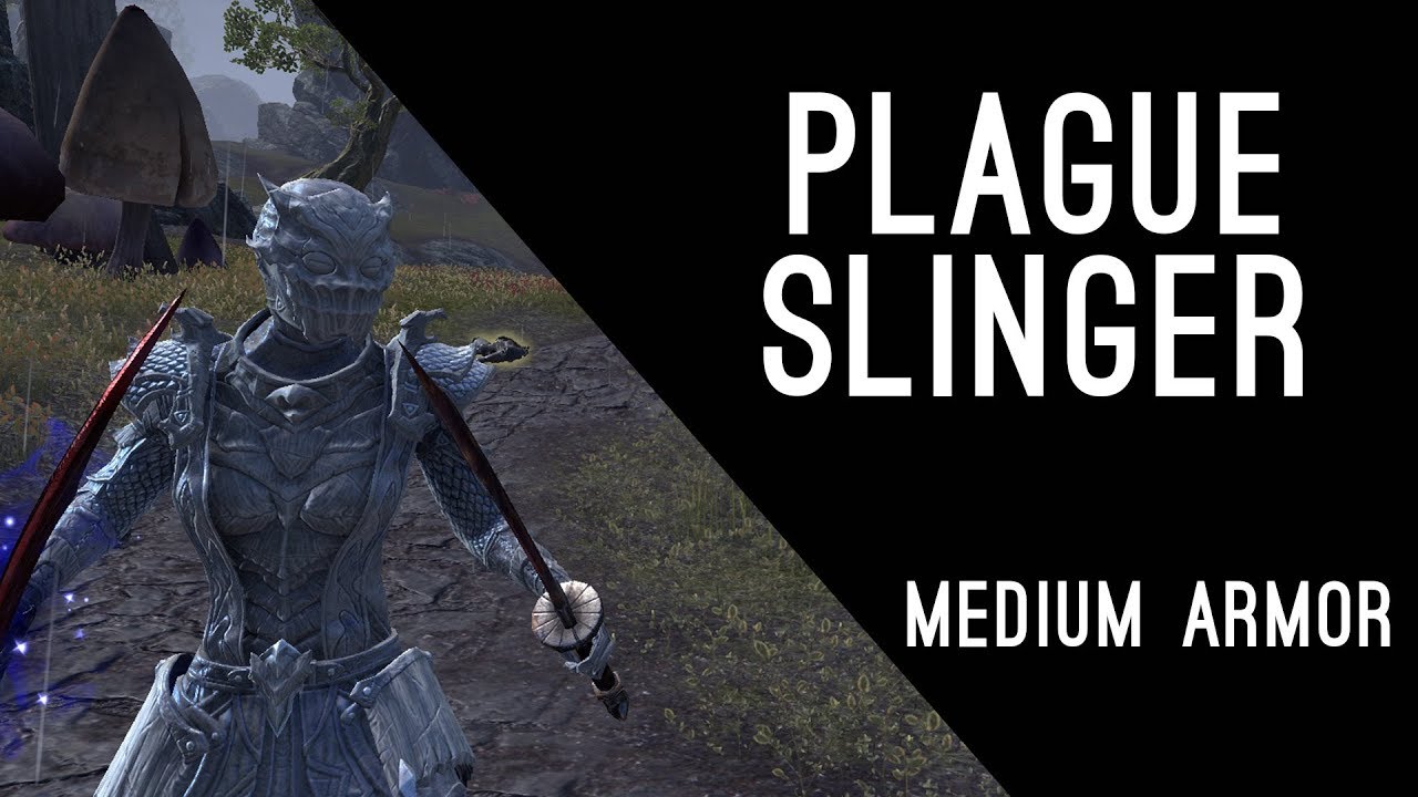 Plague Slinger Medium Armor Set - Dragon Bones DLC The Elder Scrolls Online ESO