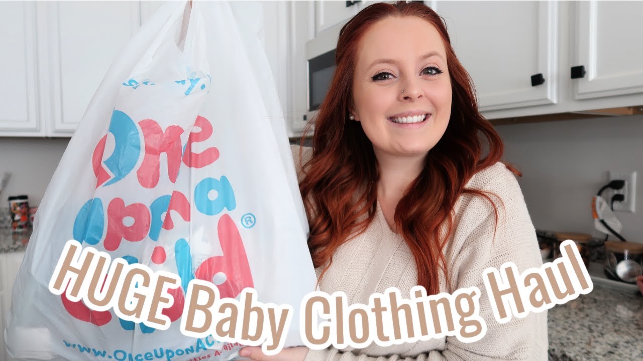 HUGE Baby Thrift Haul || Baby Boy Clothes 2022 || Once upon a child