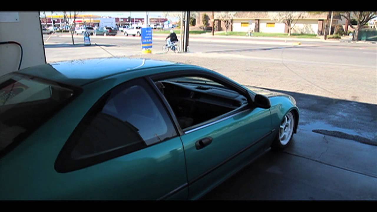 Drive & Wash (Slammed Honda Civic EJ2)