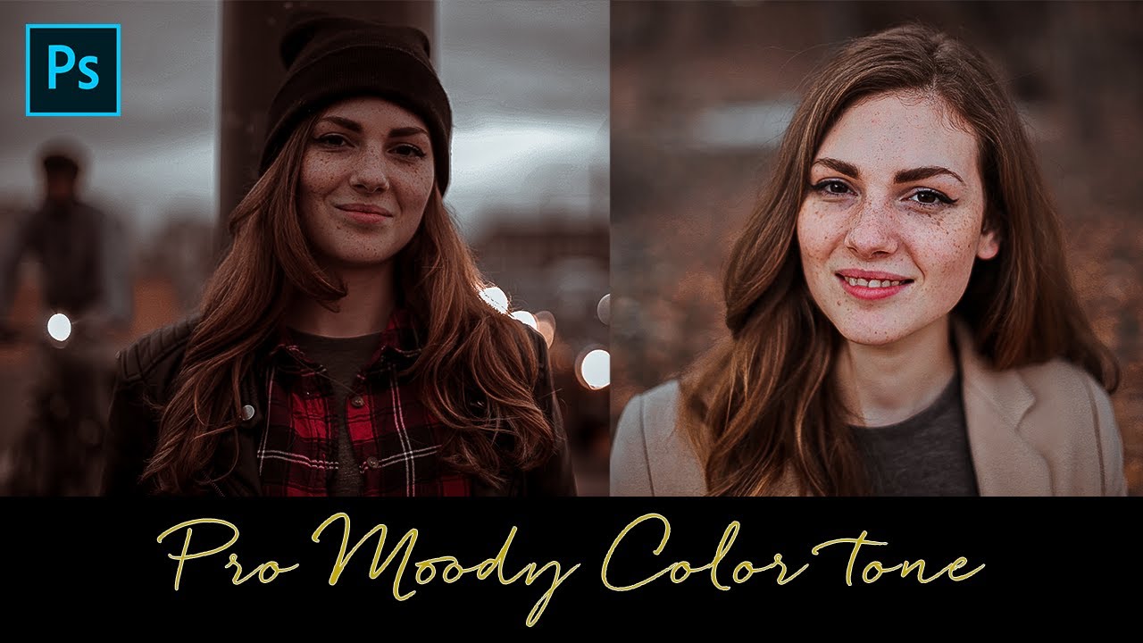 Pro Moody Color Grading Photoshop| Premium Gold Color Grading in Photoshop| Graphics Tricks