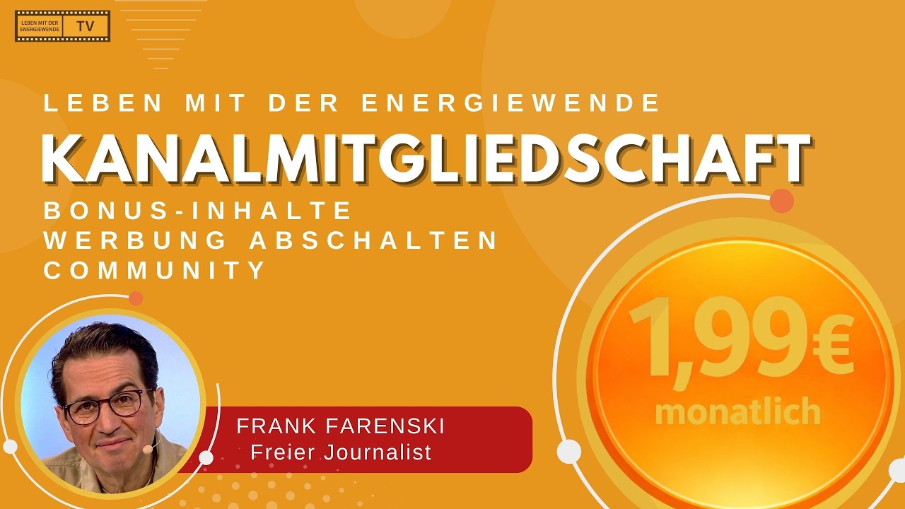 JETZT GIBT ES EINE KANALMITGLIEDSCHAFT