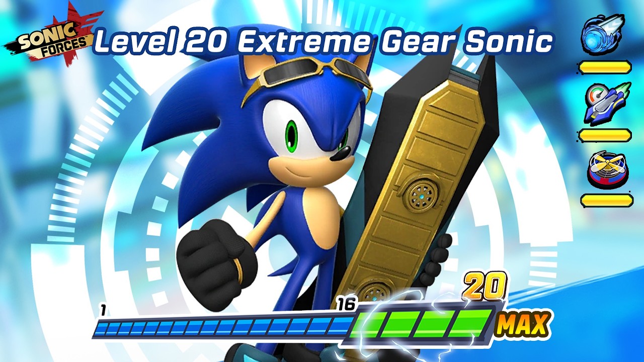 How Fast is Level 20 Extreme Gear Sonic? | Sonic Forces Mobile