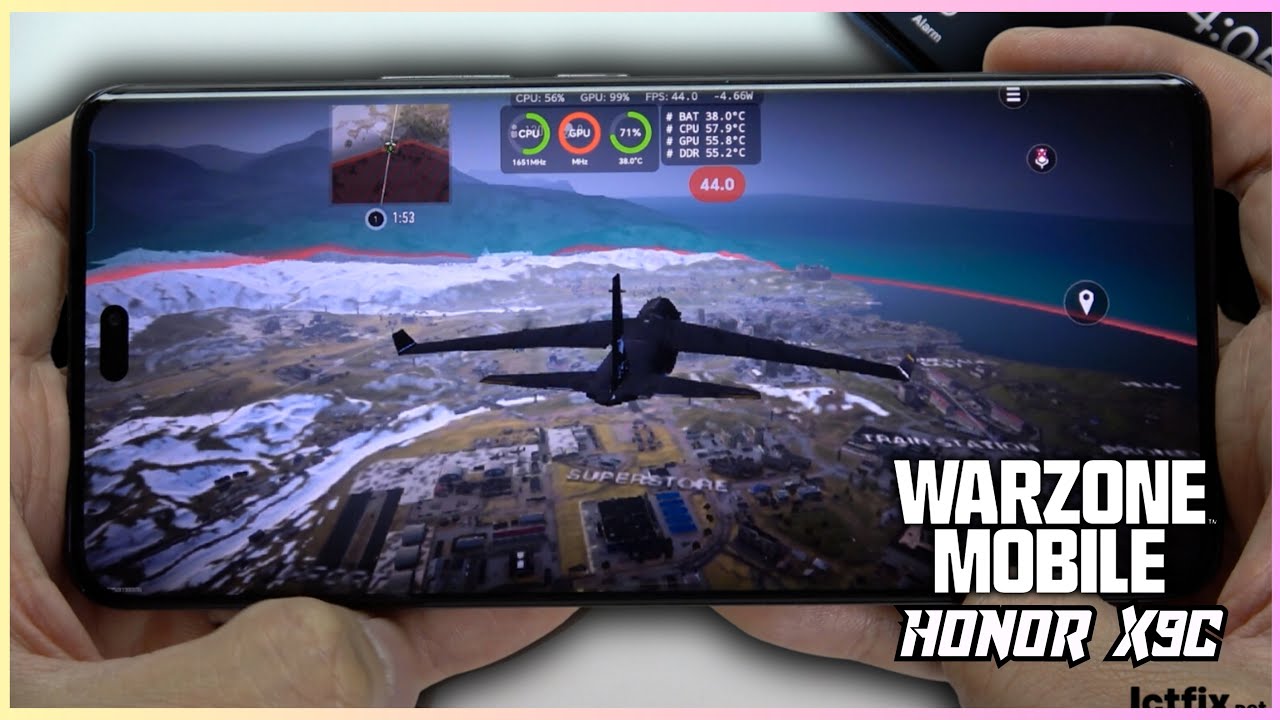 Honor X9c Call of Duty Warzone Mobile Gaming test | Snapdragon 6 Gen 1, 120Hz Display