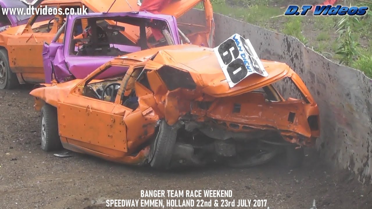 Speedway Emmen | 2017 Banger Team Race | Highlights