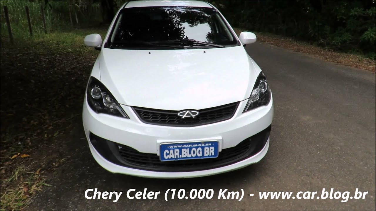 Chery Celer Hatch 2015 Flex com 10.000 Km - relatório de problemas - www.car.blog.br