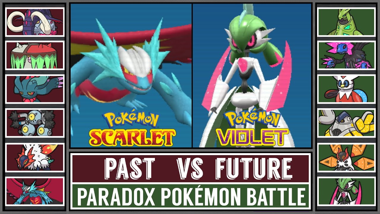 Paradox Pokémon Battle: PAST PARADOX POKÉMON vs FUTURE PARADOX POKÈMON | Pokémon Scarlet & Violet
