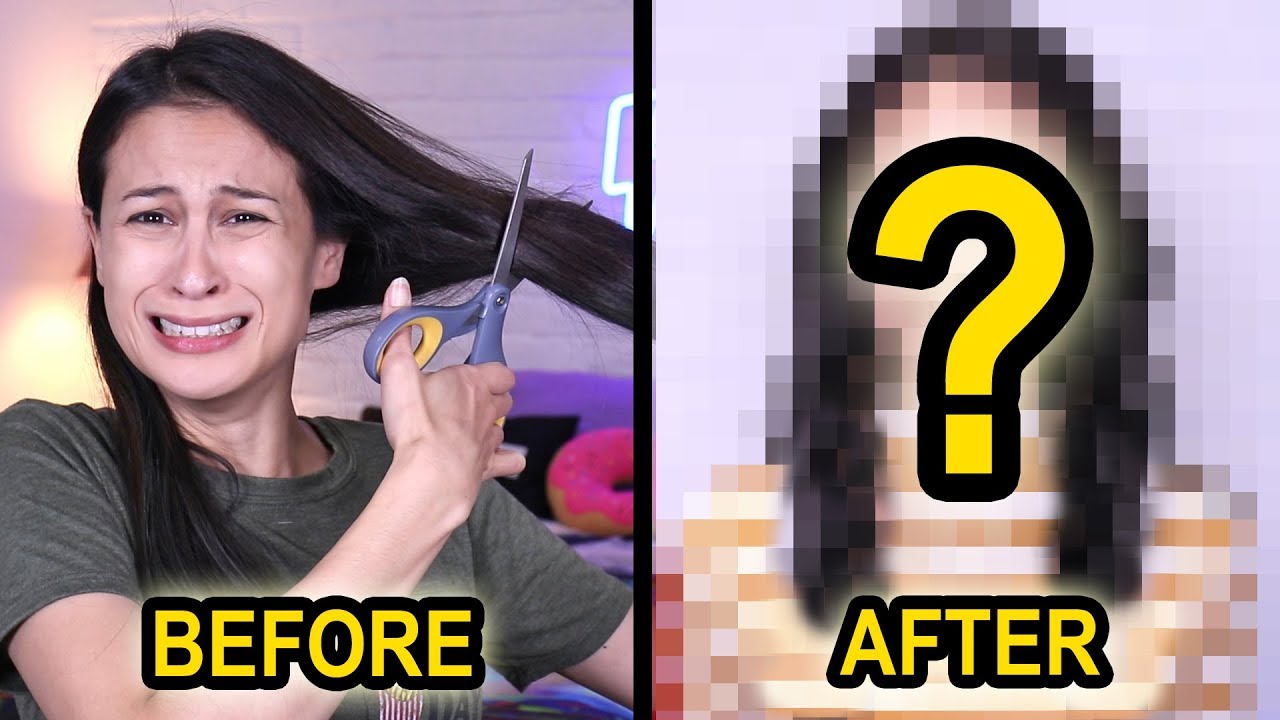 MIJN HAREN AFKNIPPEN! - TOTALE MEGA MAKEOVER || Fan Friday