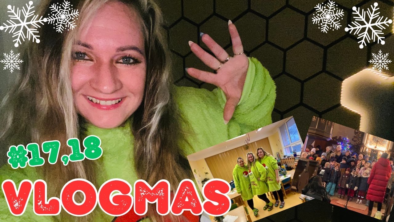 VLOGMAS 2025 🎄 - #17,18 Štědrý den v práci a kde budou zpívat děti koledy??