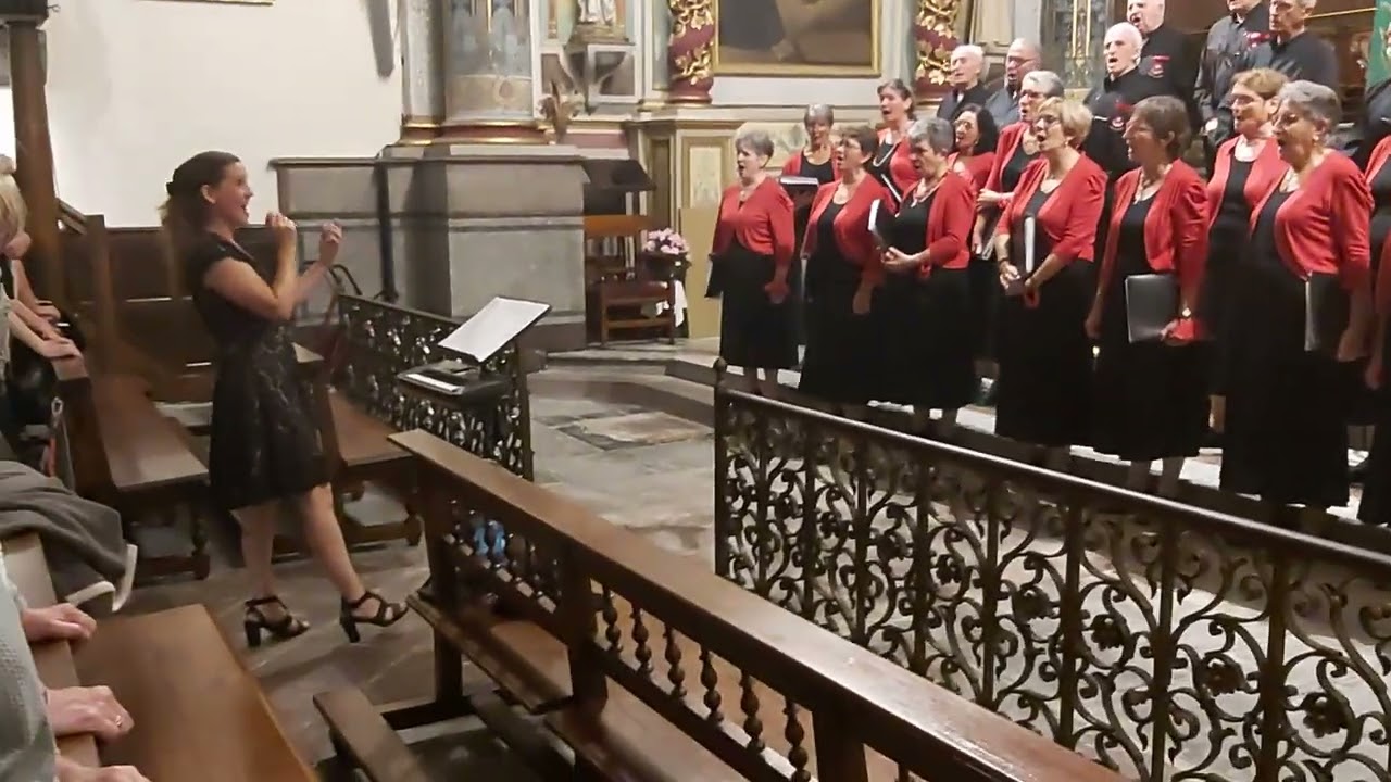 agur jaunak par le CHOEUR ARRAGA de Cambo - septembre 2021-