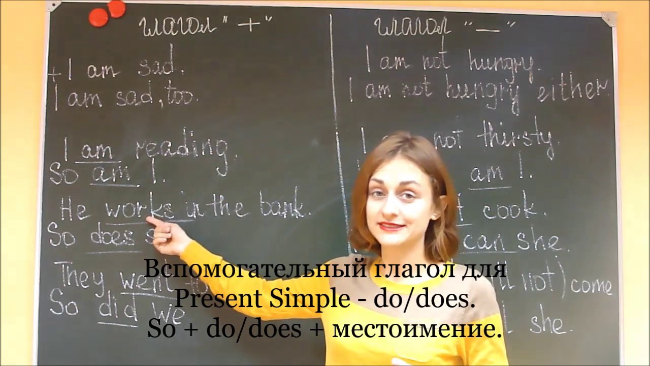 Я ТОЖЕ! SO AM I/NEITHER AM I. УЧИМСЯ СОГЛАШАТЬСЯ С СОБЕСЕДНИКОМ