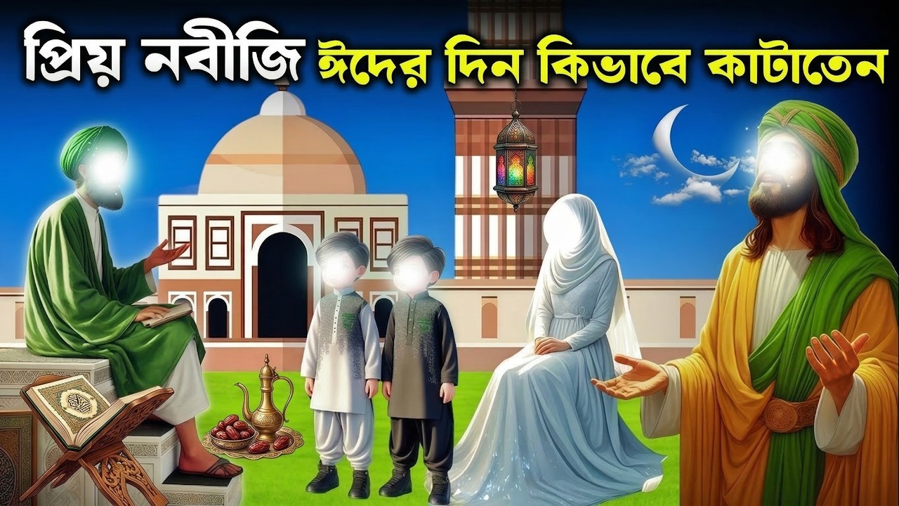 ঈদের দিন নবীজি কেন কাঁদলেন? নবীজী (সাঃ) যেভাবে ঈদ কাটাতেন | নবীজির ঈদের দিনের বিস্ময়কর কাহিনী