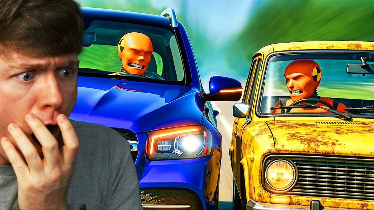 Reacting to IMPATIENT DRIVERS CRASH!? (BeamNG Drive)