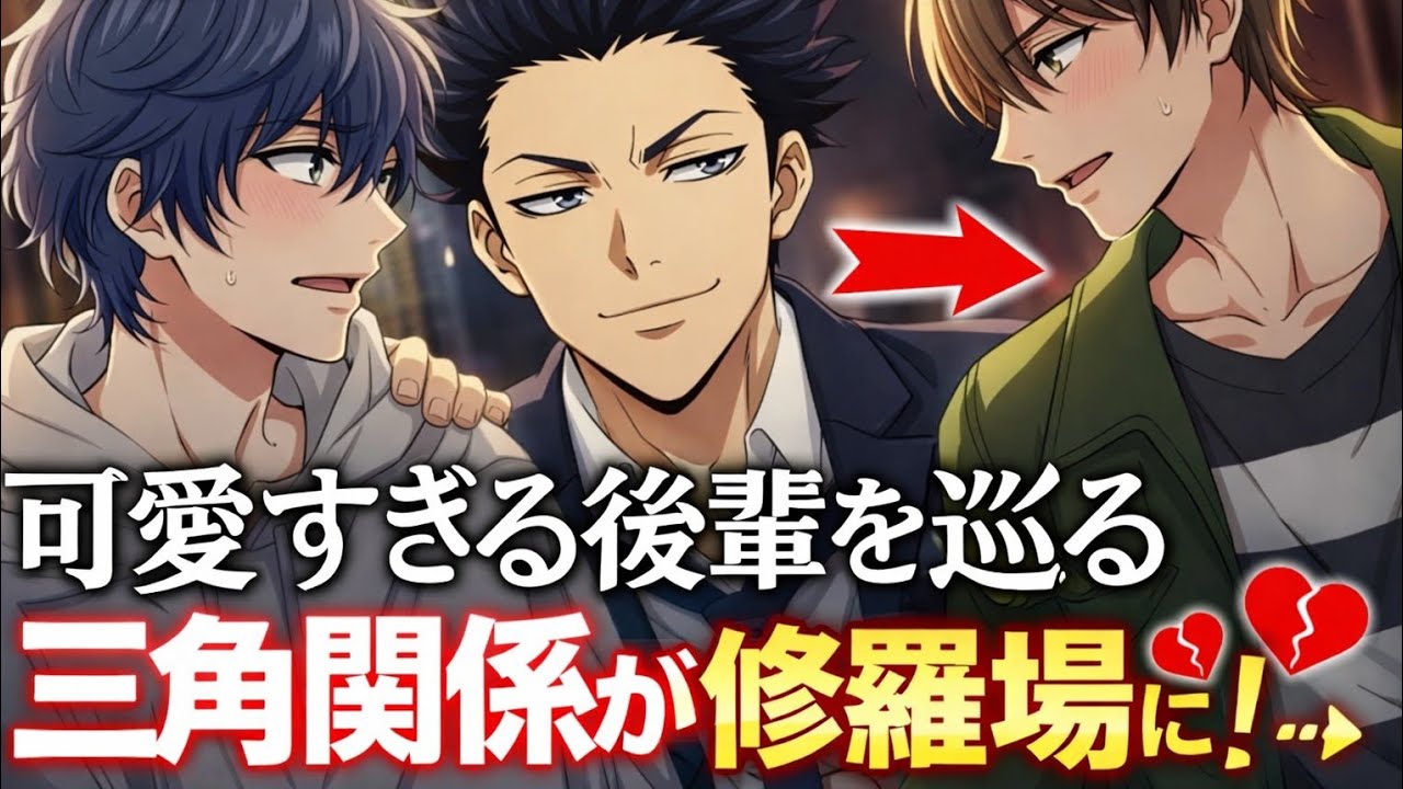 守るだけの先輩だったのに――　可愛すぎる後輩を巡る三角関係が修羅場に…！