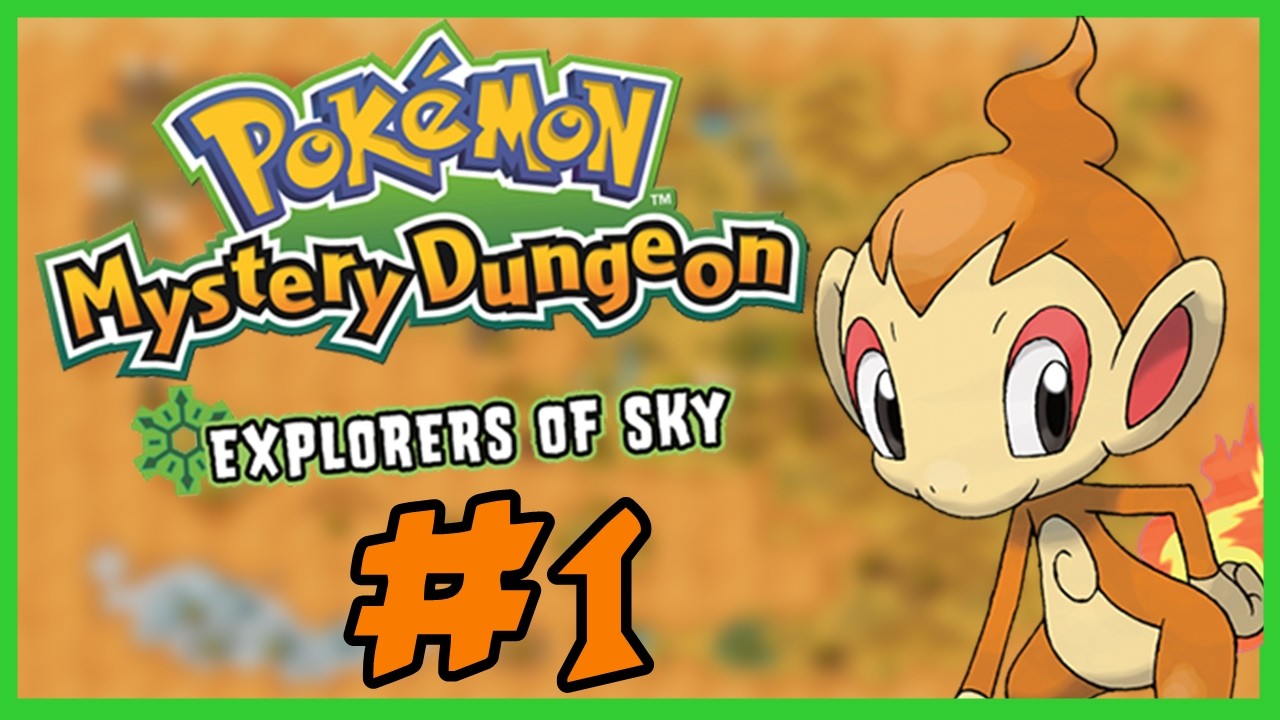 Pokémon Mystery Dungeon: Explorers of Sky #1 O inicio de uma nova jornada no mundo dos pokemon's