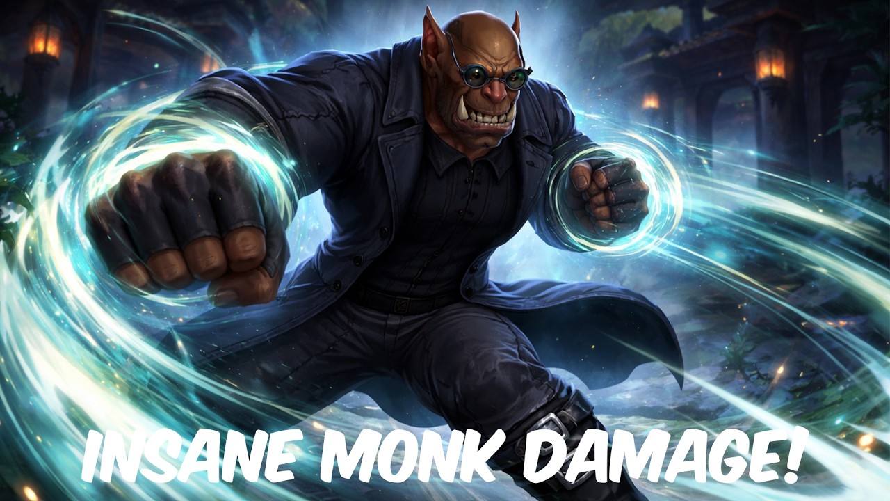 Урон от Windwalker просто запредельный, мощные критические удары! - Монах-ветровик, PvP, полночь