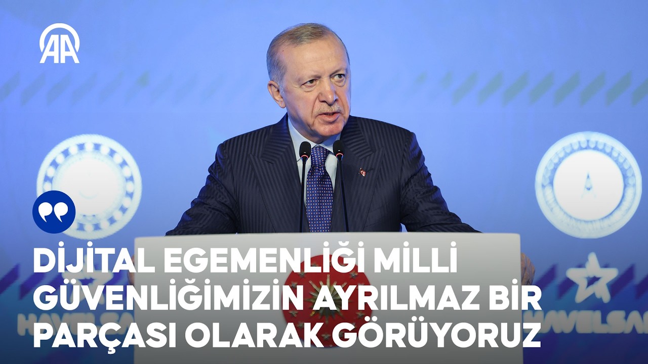 Cumhurbaşkanı Erdoğan, HAVELSAN Teknoloji Kampüsü'nde konuşuyor