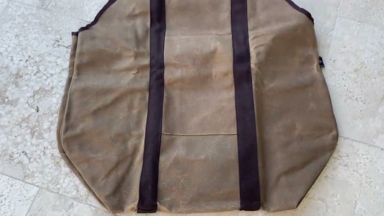 Firewood Log Carrier Canvas, Extra Large #woodstorage #firewood #firewoodstove