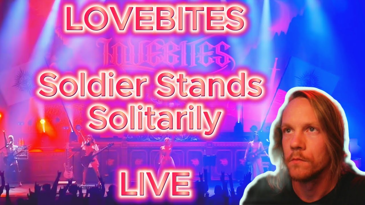 CRAZY ENDURANCE!! LOVEBITES - Soldier Stands Solitarily LIVE (Singer Reacts)