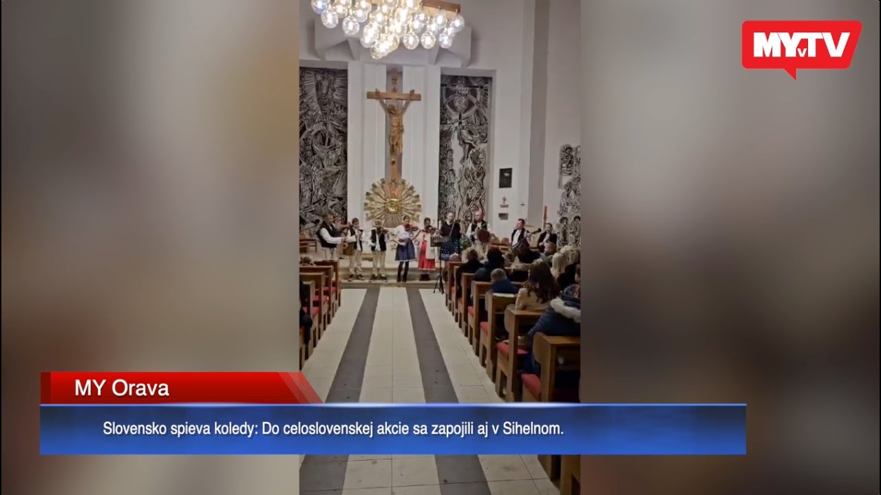 Slovensko spieva koledy: Do celoslovenskej akcie sa zapojili aj v Sihelnom