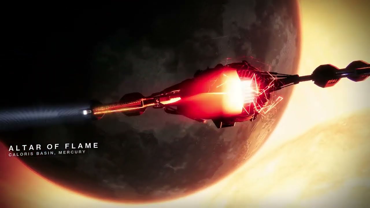 Destiny 2 Mercury Planet Intro/Arrival