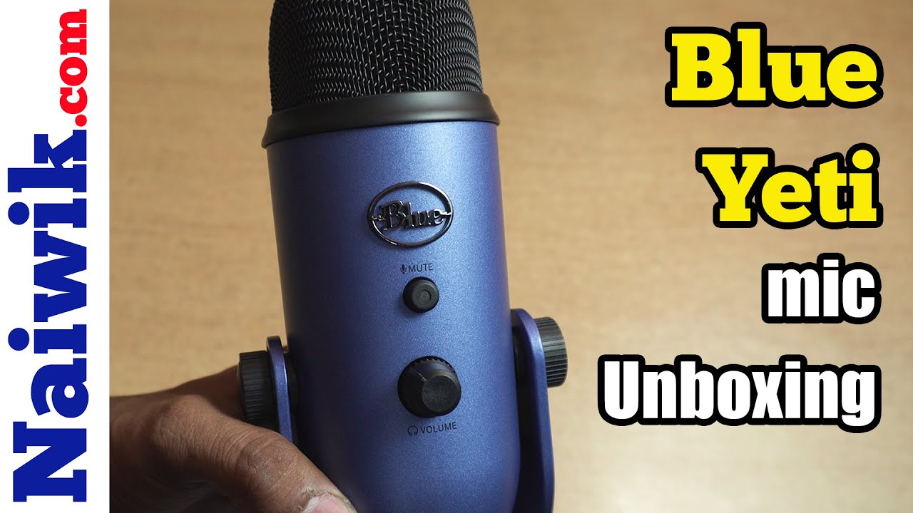 Blue Yeti Mic Unboxing || Youtube Gear #1