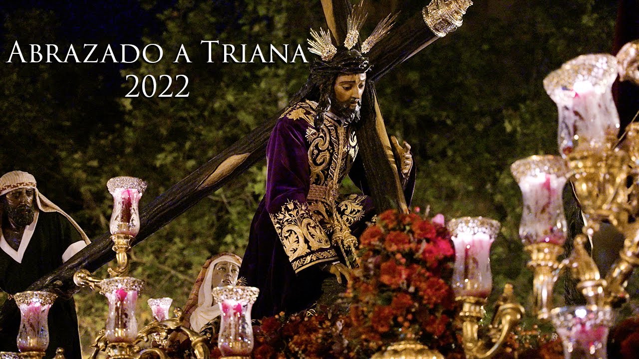 [4K] ABRAZADO A TRIANA | TRES CAÍDAS DE TRIANA | MADRUGÁ 2022