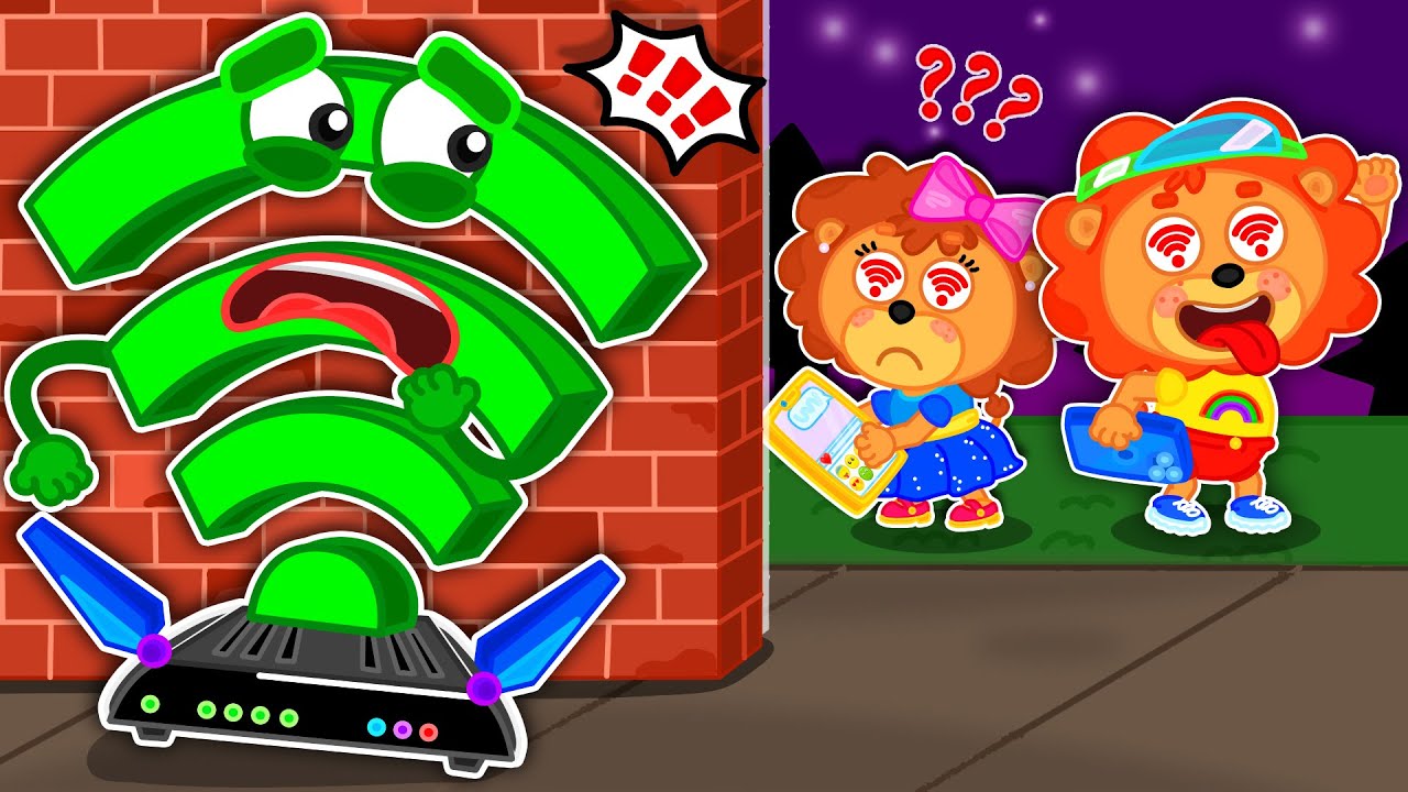 LeonCito | Adicción a los gadgets | Dibujos animados | Video Para Niños