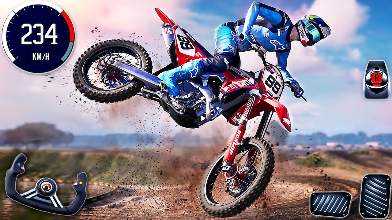 Uphill Offroad Motorbike Rider Racing - MX vs ATV Legends Motocross Dirt Bike Stunt - PC GamePlay