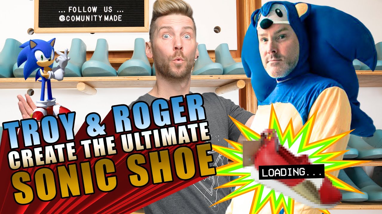 Troy Baker and Roger Craig Smith Create the Ultimate Sonic Shoe