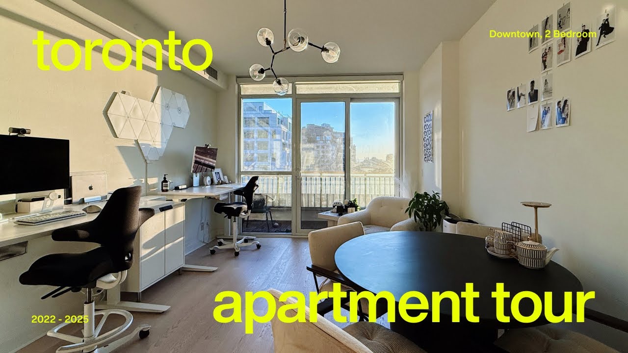 Toronto 2 Bedroom Apartment/Condo Tour 2025 — From Living Alone to Living Together