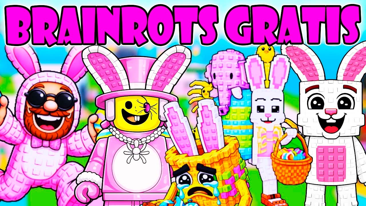 COMO CONSEGUIR LOS 5 NUEVOS BRAINROTS EASTER SAMMY, BUNNY BUNNY SAHUR EN FIND THE BRAINROT ROBLOX