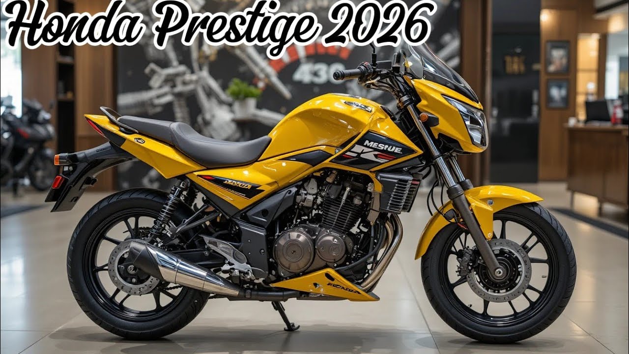 Honda Prestige Bike 2026 🔥 Luxury Meets Power | Full Review, Features & Performance!