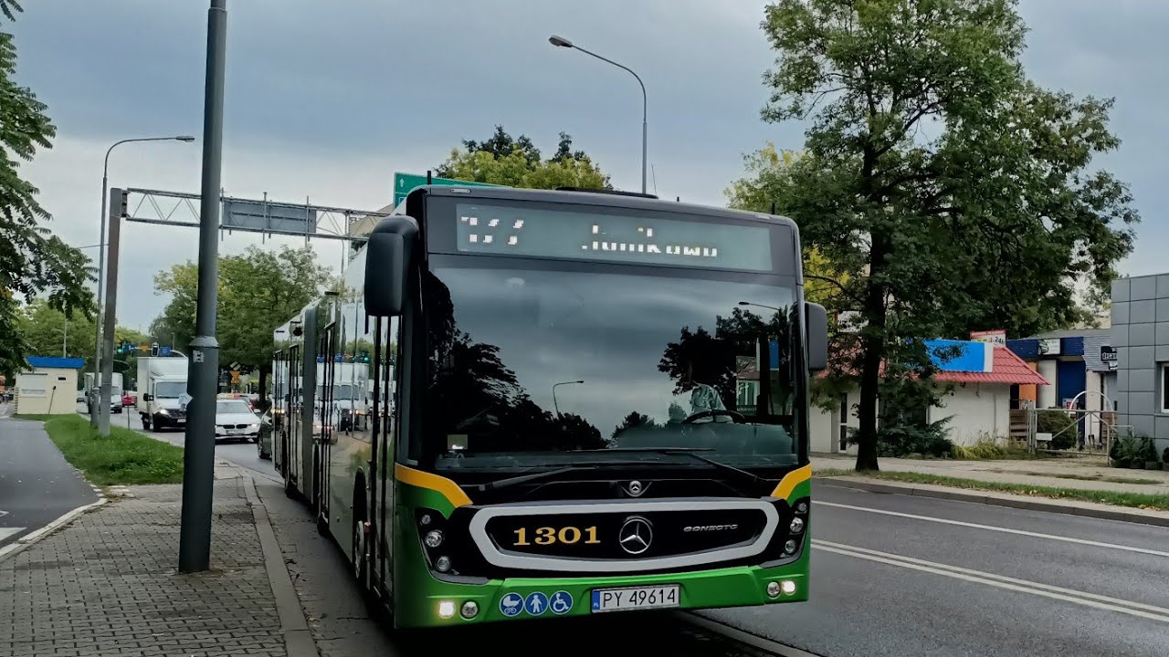 MPK Poznań - Linia 177 - Mercedes-Benz Conecto G #1301