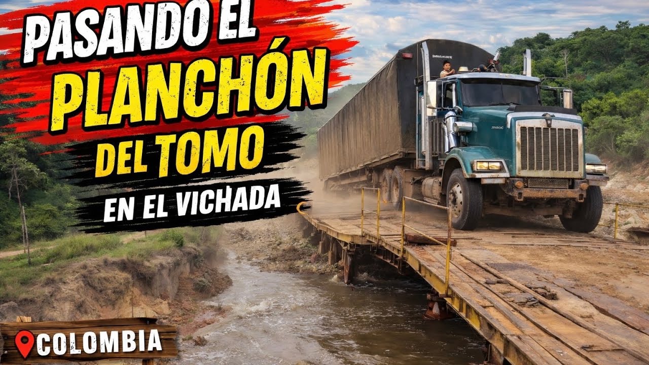Pasando el planchon del tomo para pasar de Guacacias a El Viento Vichada 🇨🇴🇨🇴 