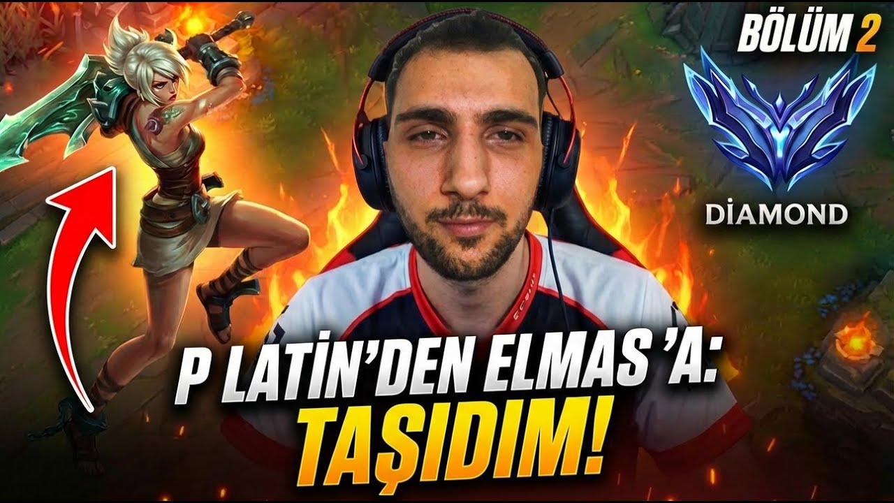 Mid Lane Riven OP (Haritanın Her Yerindeyim)… | Plattan Elmasa Riven Serisi #2