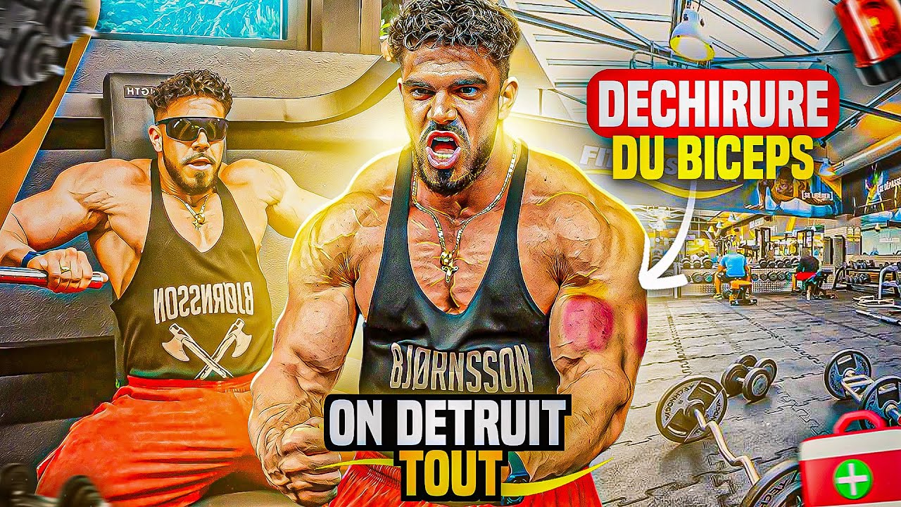 ON DÉTRUIT FITNESS PARK ET ÇA TOURNE TRÈS MAL… (déchirure du biceps)