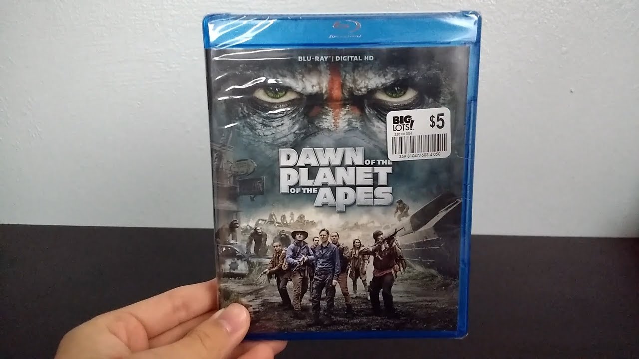 Dawn of the Planet of the Apes Blu-ray Unboxing (One Shot)