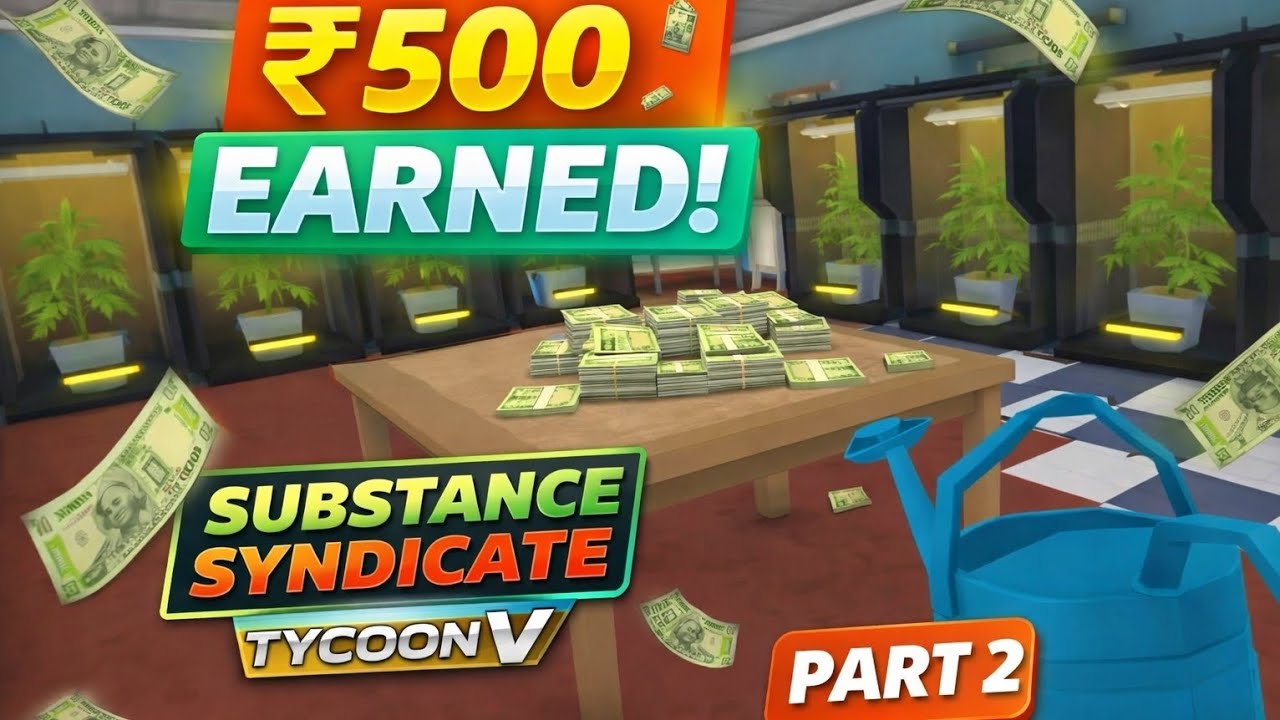 ₹500 Profit in Part 2 😱 | Substance Syndicate Tycoon V Hindi Gameplay | #gaming 