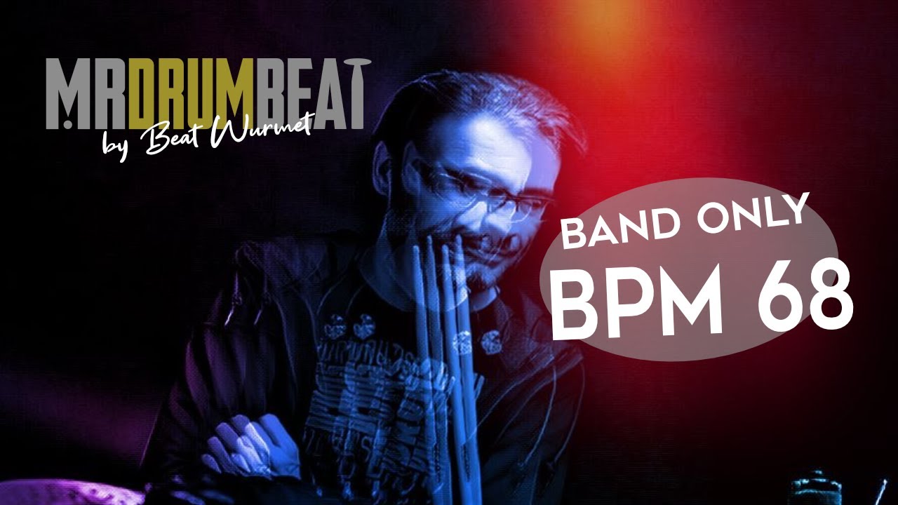 BPM 68 drumless track CAT for Drummer
